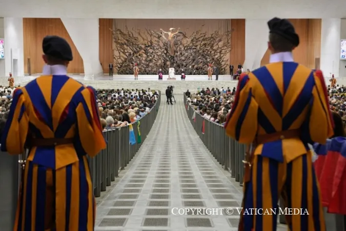 Papa Francesco durante un'udienza generale |  | Vatican Media / ACI Group