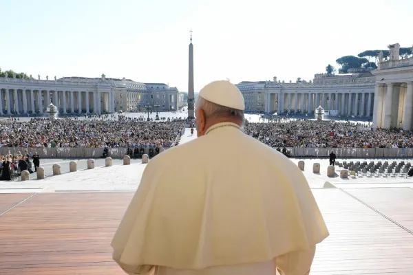 Papa Francesco durante una udienza generale / Vatican Media