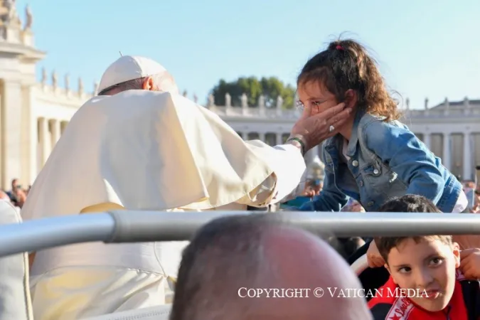 Papa Francesco durante un'udienza generale |  | Vatican Media / ACI Group