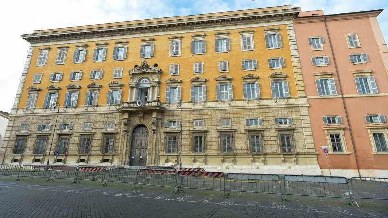 Dicastero della Dottrina della Fede | Il palazzo del Sant'Uffizio, sede del Dicastero della Dottrina della Fede | Vatican Media