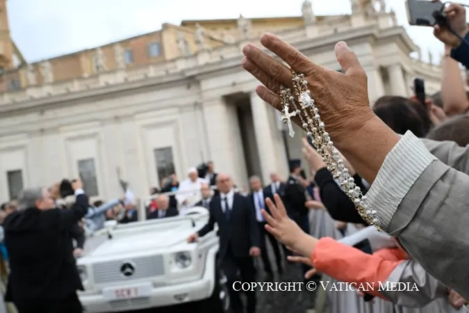 Papa Francesco durante un'udienza generale |  | Vatican Media / ACI Group