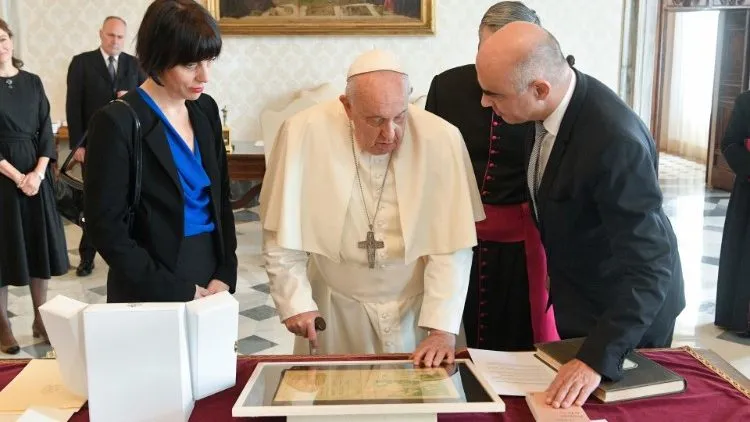 L'incontro di stamane - Vatican Media |  | L'incontro di stamane - Vatican Media