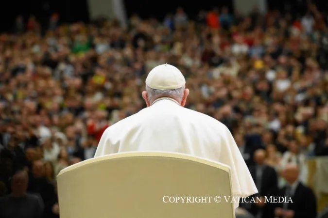 Papa Francesco durante un'udienza generale |  | Vatican Media / ACI Group