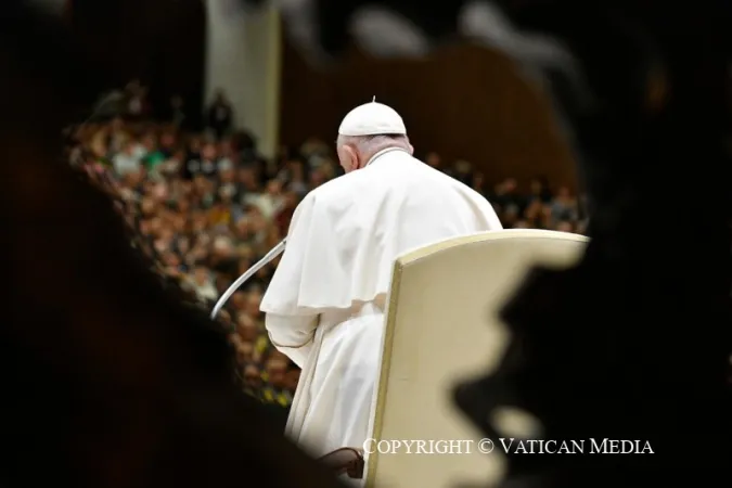 Papa Francesco durante un'udienza generale |  | Vatican Media / ACI Group