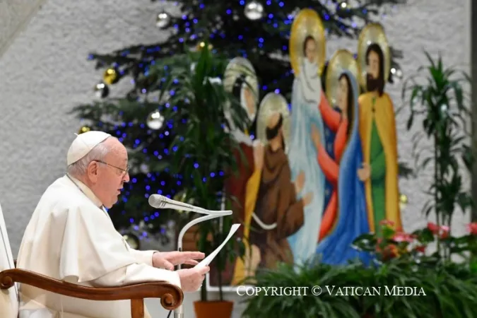 Papa Francesco durante un'udienza generale |  | Vatican Media / ACI Group