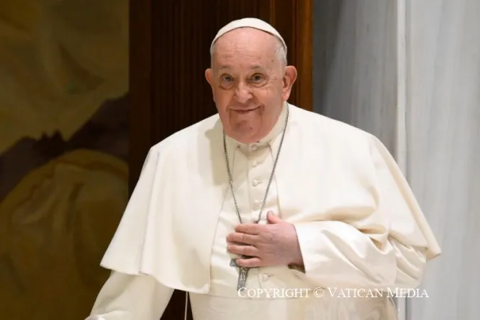 Papa Francesco durante un'udienza generale |  | Vatican Media / ACI Group