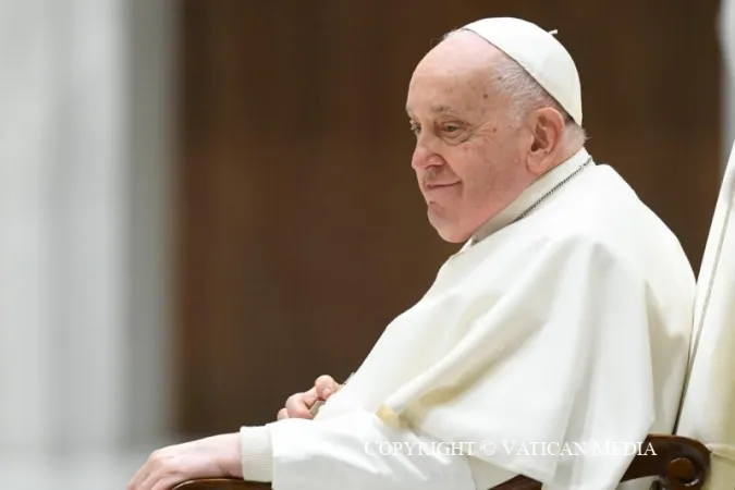 Papa Francesco durante un'udienza generale |  | Vatican Media / ACI Group