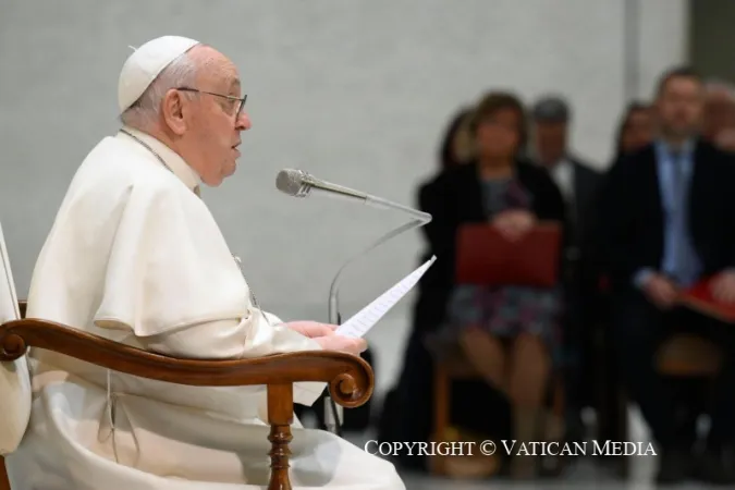 Papa Francesco durante un'udienza generale |  | Vatican Media / ACI Group