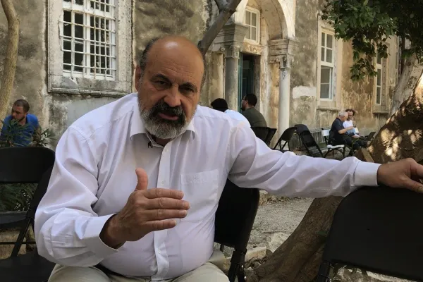 Tomas Halik durante una intervista / Vatican Media