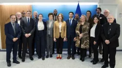 L'incontro del Consiglio dei Giovani del Mediterraneo con la presidente Metsola / CEI