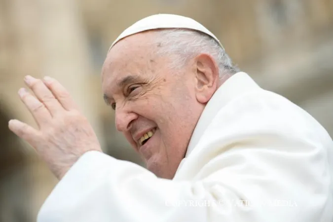 Papa Francesco durante un'udienza generale |  | Vatican Media / ACI group