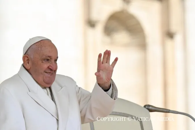 Papa Francesco durante un'udienza generale |  | Vatican Media / ACI Group