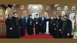 Incontro copto cattolico nella chiesa copto cattolica di San Giorgio a Roma, 12 maggio 2024 / DPUC