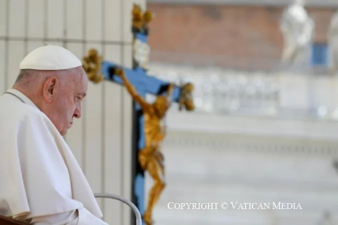 Papa Francesco durante un'udienza generale |  | Vatican Media / ACI Group