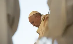 Papa Francesco in preghiera / Credit Vatican Media