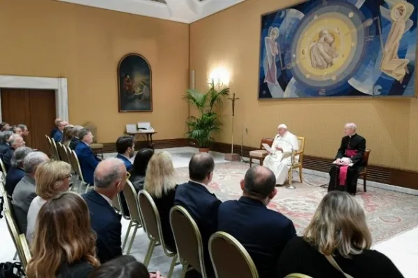 L'udienza di oggi ai membri della Società Italiana di Chirurgia / Credit Vatican Media