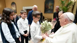 L'udienza di oggi alle due associazioni francesi / Credit Vatican Media