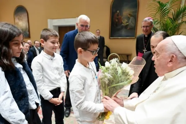 L'udienza di oggi alle due associazioni francesi / Credit Vatican Media