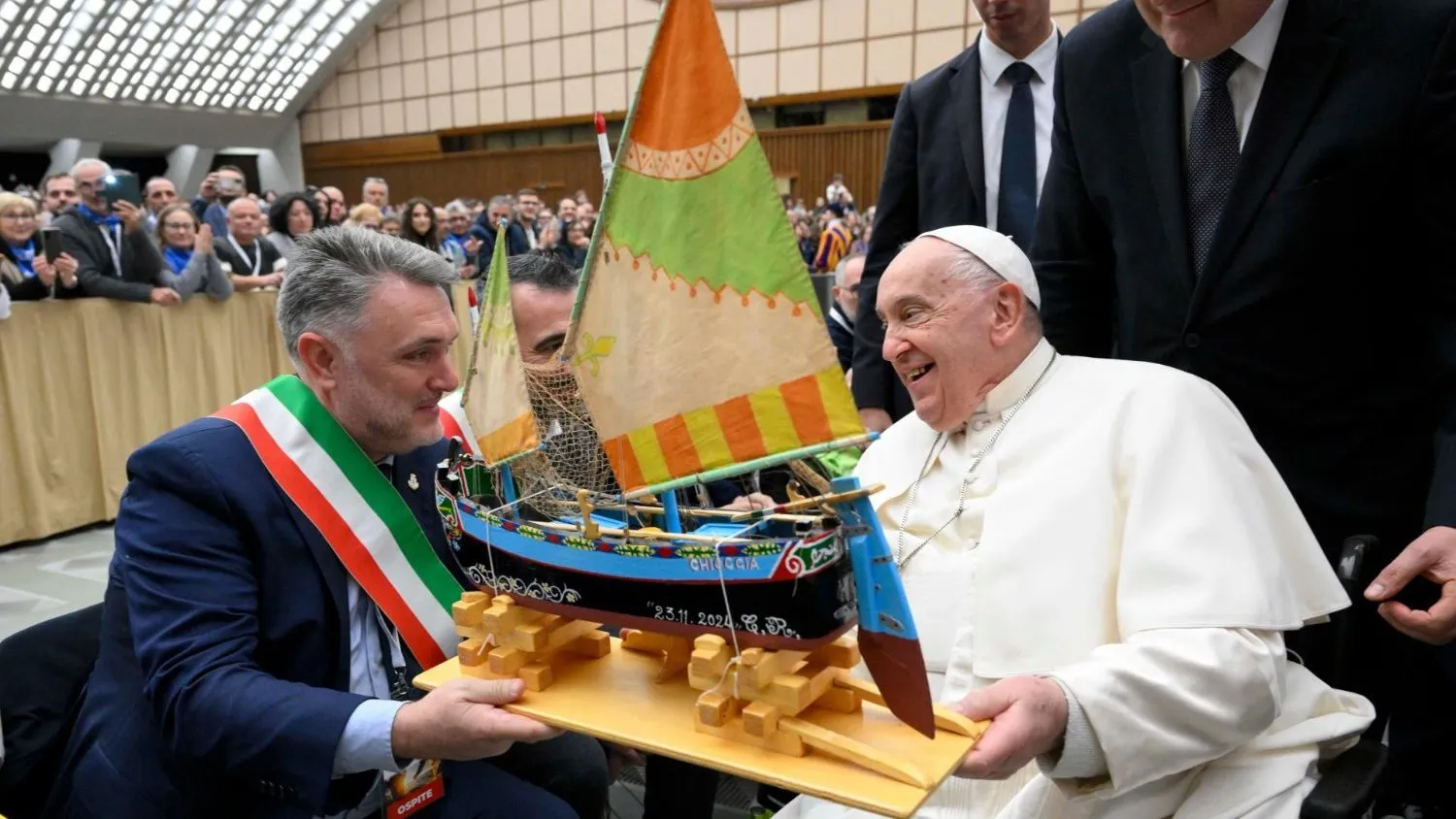 L'Udienza di oggi di Papa Francesco