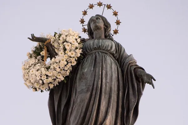 La statua dell'Immacolata / Credit Vatican Media