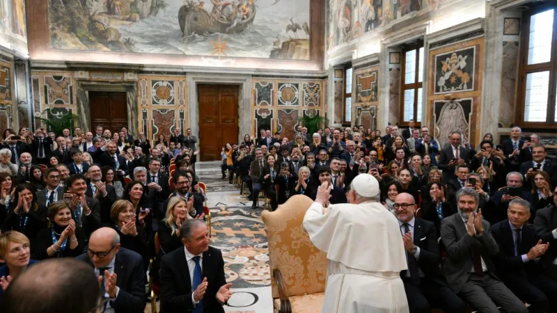 L'udienza del Papa ai delegati delle Banche |  | Vatican Media