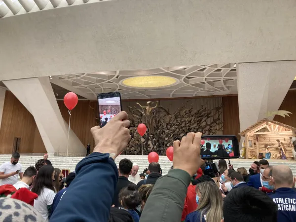 Il Papa in aula Paolo VI  |  | VG / ACI stampa 