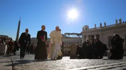 Papa Francesco durante l'udienza generale del 12 ottobre 2016 / Daniel Ibanez / ACI Group