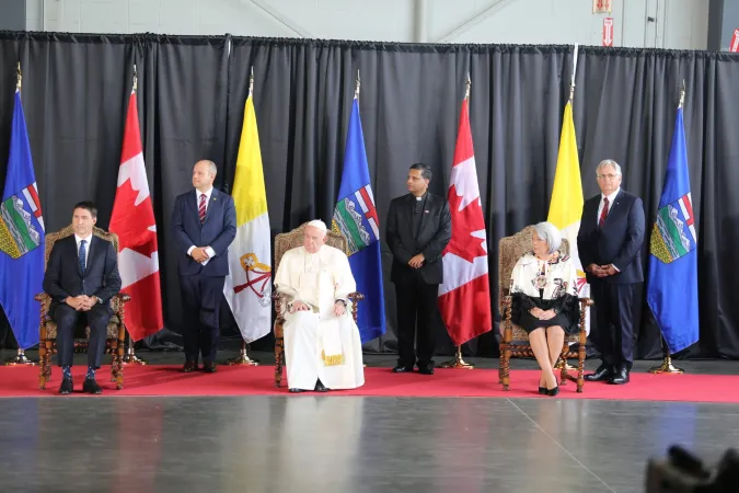 Il Papa è accolto in Canada  |  | AG / ACI stampa 