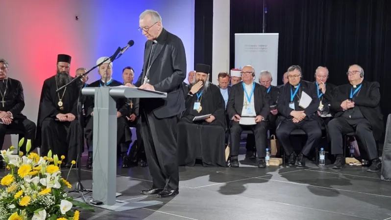 Cardinale Parolin, Koper | Il Cardinale Parolin parla al Forum Ecumenico Europeo, Capodistria, 17 giugno 2023 | Conferenza Episcopale Slovena