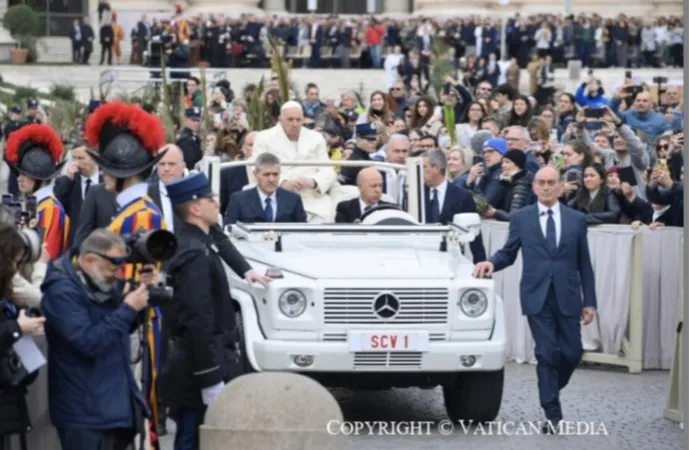 Il Papa, la Domenica delle Palme |  | Vatican Media / ACI group