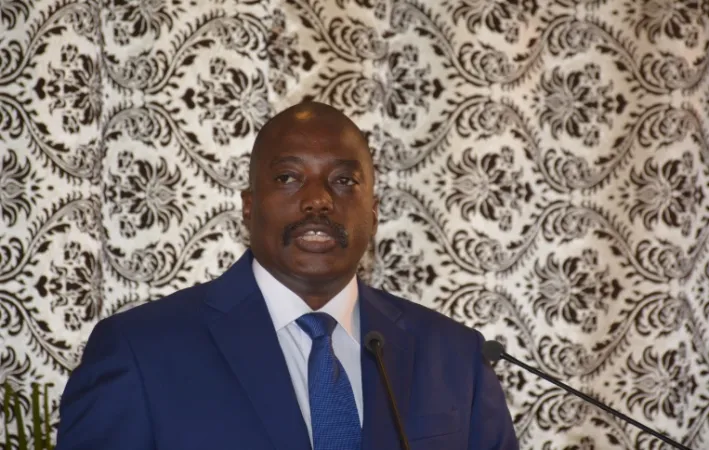 Il presidente congolese Kabila |  | http://www.presidentrdc.cd/