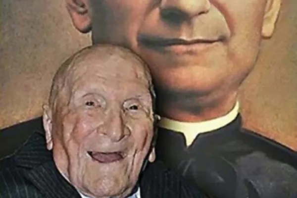 Don Giuseppe Berno con i suoi 107 anni è il salesiano più anziano del mondo / InfoAns