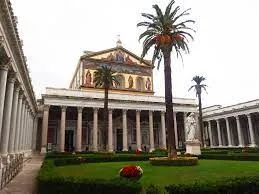 La basilica di San Paolo Fuori le Mura  |  | Wikimedia Commons