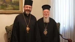 Sua Beatitudine Shevchuk e il Patriarca Bartolomeo / Segreteria dell'arcivescovo maggiore della Chiesa Greco Cattolica Ucraina