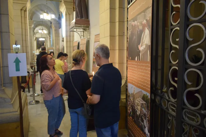 Alcune immagini di un allestimento della mostra  |  | Custodia di Terra Santa / Rawad Zainoun