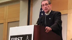 Il vescovo Lennon, che ha appena rinunciato al governo della diocesi di Cleveland / Diocesi di Cleveland