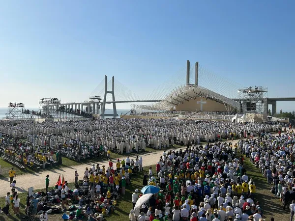 Papa Francesco a Parco Tejo |  | ACI stampa