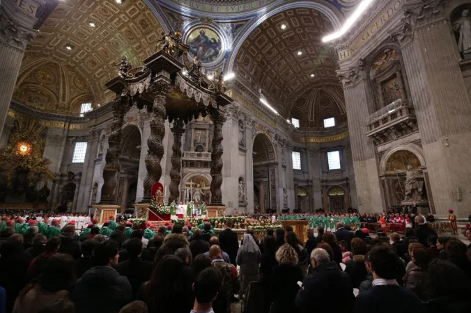 La messa in basilica vaticana |  | Daniel Ibanez/ CNA