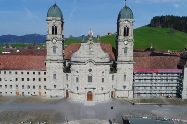 La abbazia di Einsiedeln, in Svizzera / YouTube