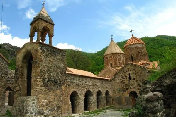 Uno dei monasteri cristiani in Nagorno Karabakh / Twitter - Ministero della Cultura azero