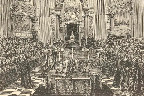 Una sessione del Concilio Vaticano I / Wikimedia Commons