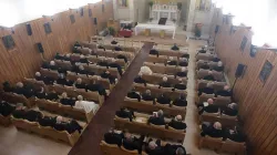 Un momento degli esercizi spirituali di Quaresima ad Ariccia / © L'Osservatore Romano Photo