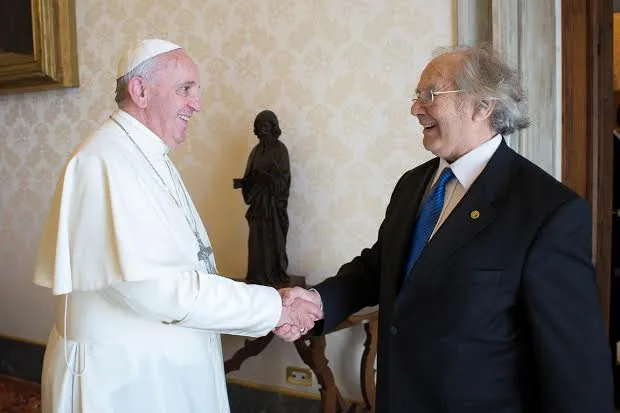 L'incontro del Papa con Adolfo Maria Pérez Esquivel  | L'incontro del Papa con Adolfo Maria Pérez Esquivel  | @Osservaore Romano 