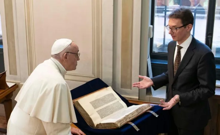 Timothy James Janz con Papa Francesco  |  | BAV