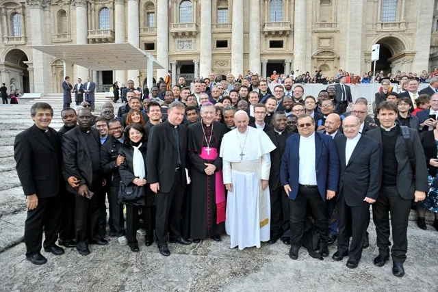 La Facoltà di Diritto canonico S. Pio X con il Papa |  | Patriarcato di Venezia 