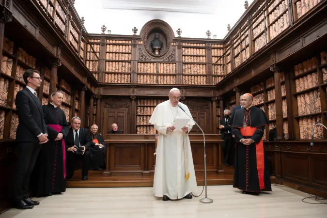 La visita del Papa alla Bav |  | @bibliovaticana