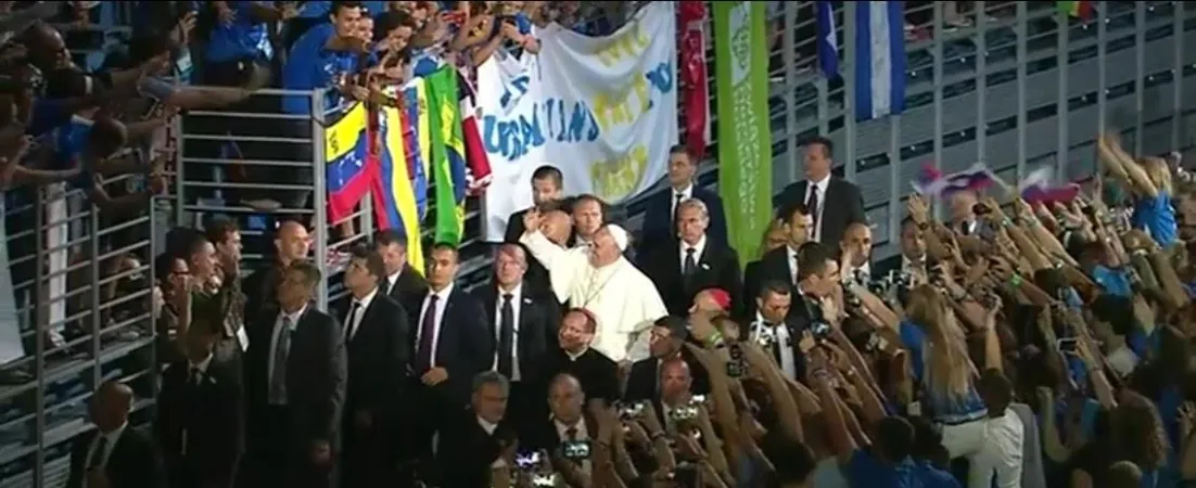 Tauron Arena con Papa Francesco |  | CTV