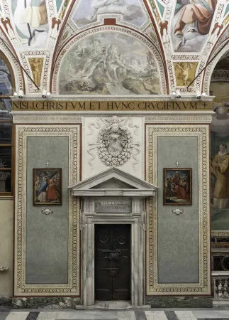 La porta del Sancta Santorum |  | Musei Vaticani