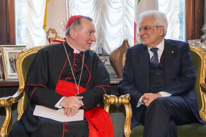 Il Cardinale Parolin ed il Presidente Mattarella |  | Presidenza della Repubblica Italiana