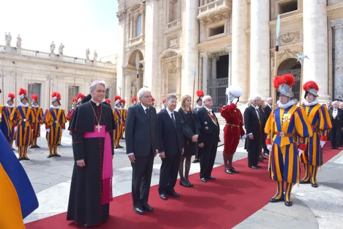 La vista del Presidente Mattarella in Vaticano | La vista del Presidente Mattarella in Vaticano | Presidenza della Repubblica italiana